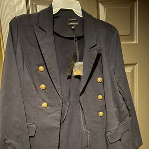 Navy Suit Jacket by Lane Bryant